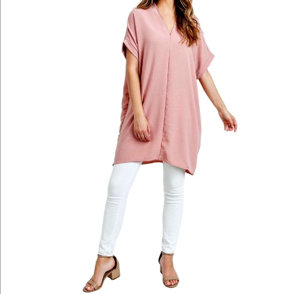 ⭐️ New! ⭐️ Dusty Rose Tuni Top/Dress!